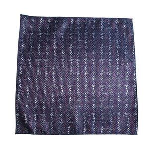 Pocket Square Purple Blue Silk Formal Accessory Suit Wedding Prom Gift Men Boy